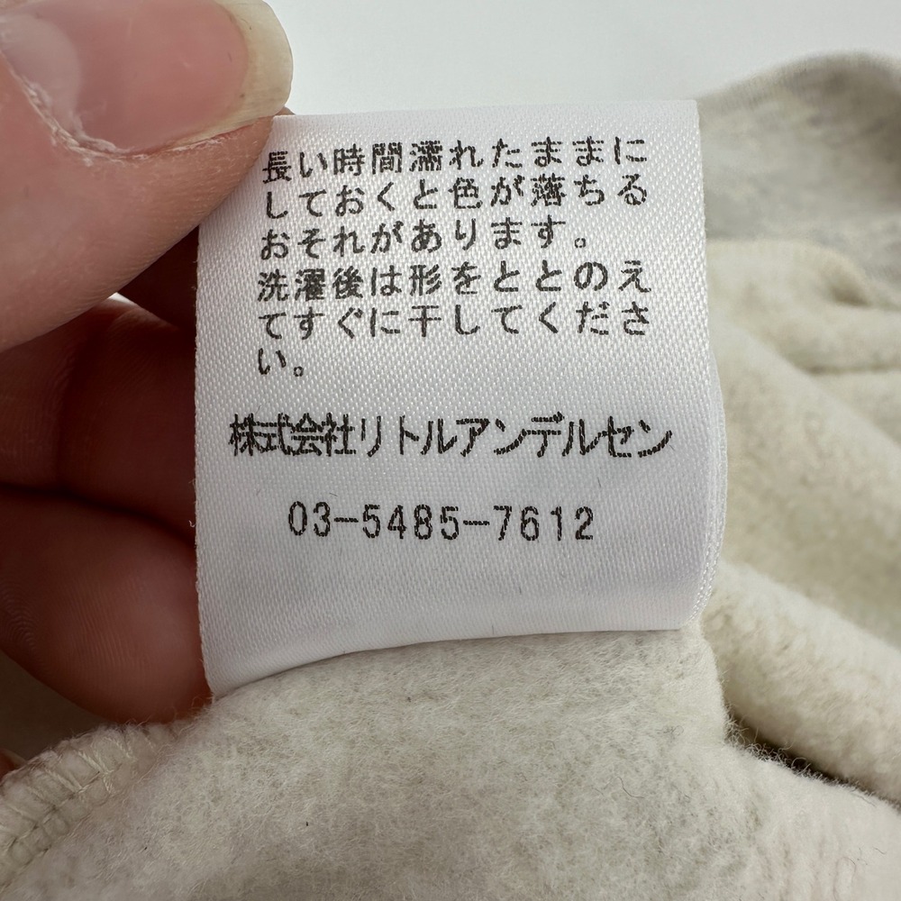 Hysteric Mini Crewneck Sweatshirt Size 140 US 10 Grey Oatmeal Mini-Chan Logo - Picture 11 of 12
